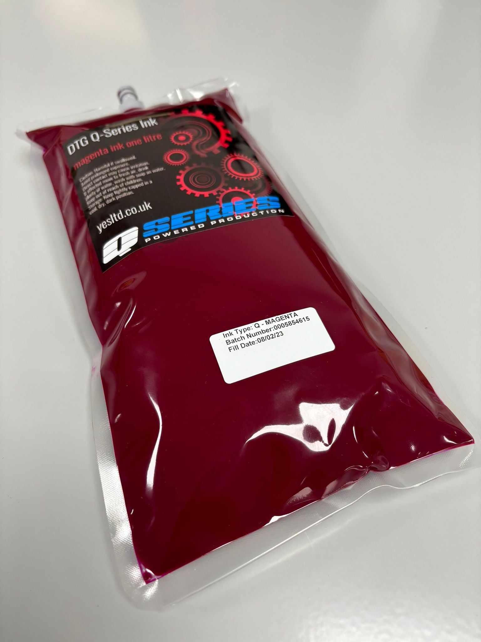 DTG Digital Q Series Magenta Ink Bag 1ltr (1000ml)